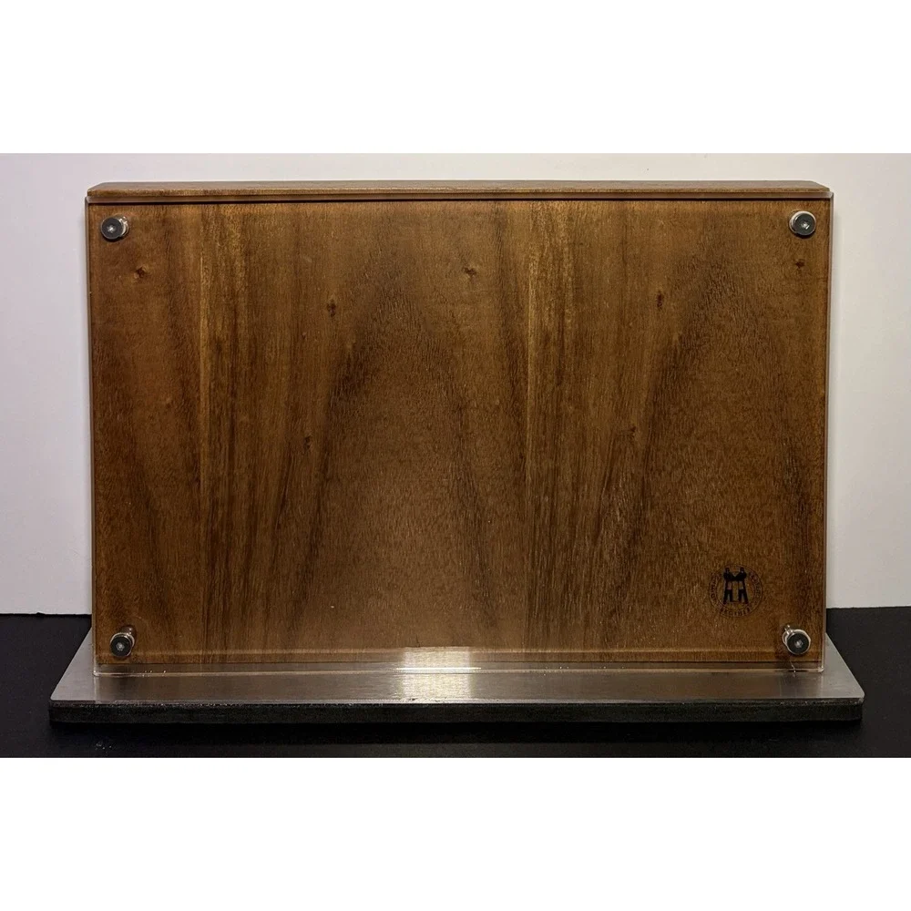 Schmidt Brothers Cutlery Acacia Midtown Magnetic Knife Block